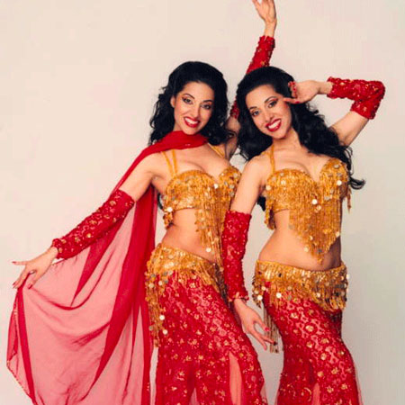 Twin Belly Dancers USA