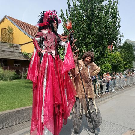 Mythical Forest Stilt Walkers