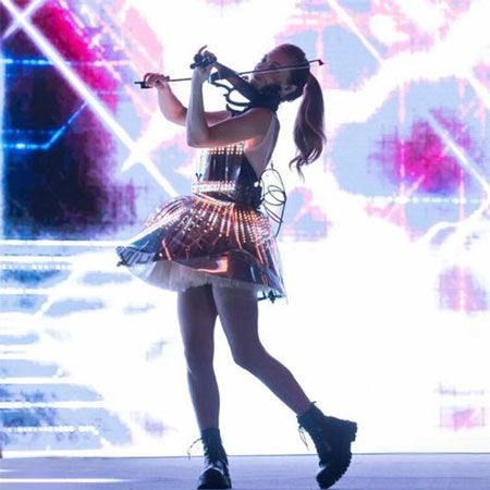 LED Dress Electric Violinist