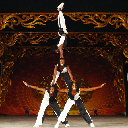 African Acrobats From Kenya