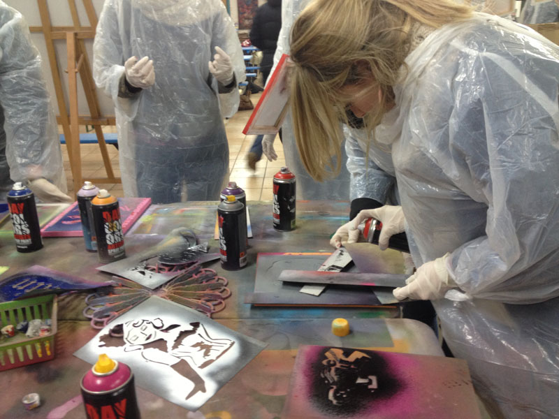 Street Art Workshop Berlin | Scarlett Entertainment