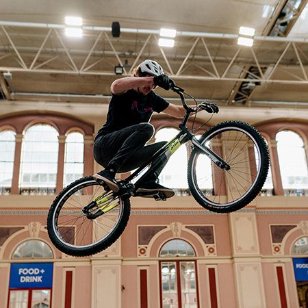 Mountain Bike Trails Stunt Show