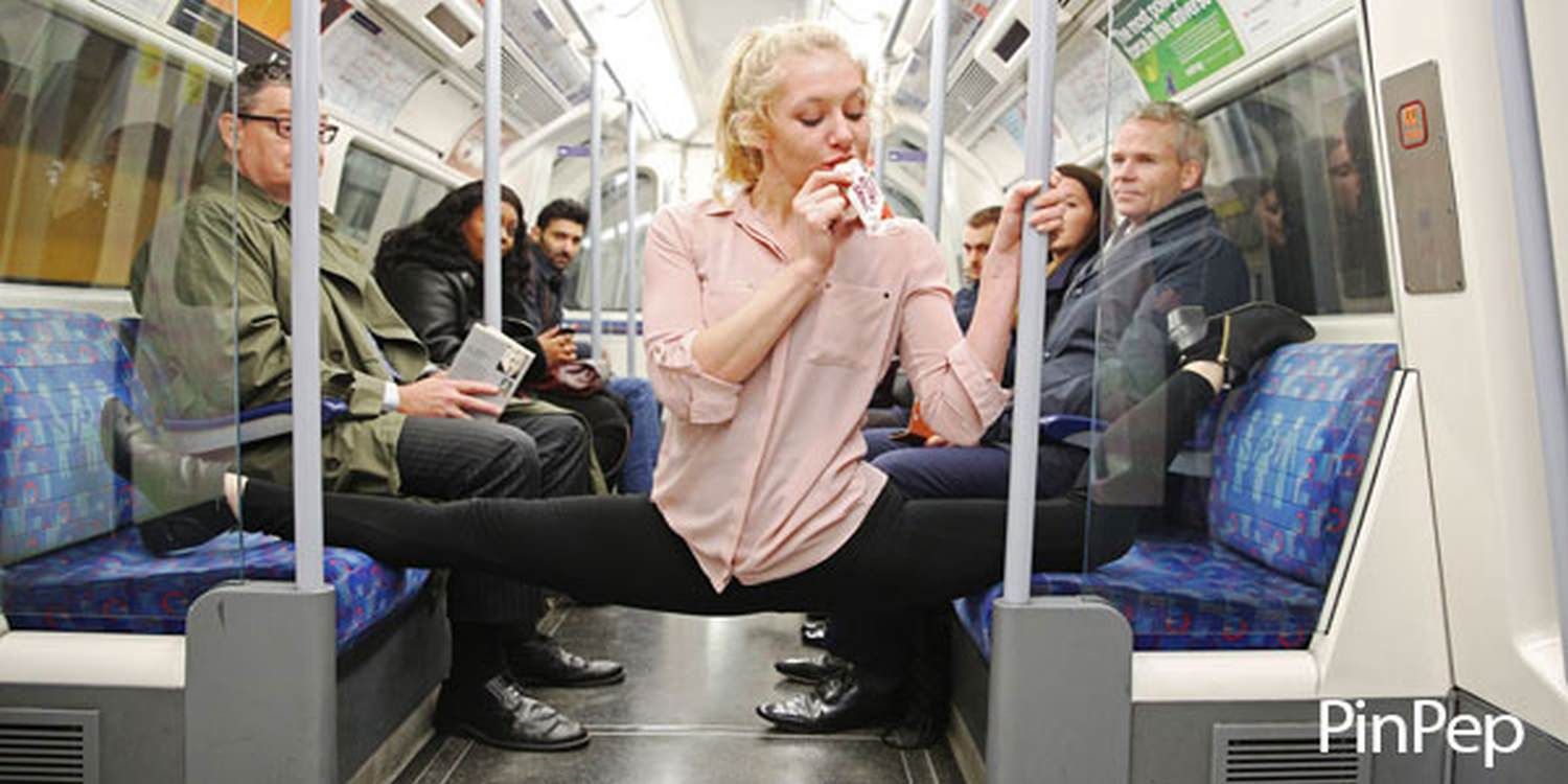 Acrobats Inject Energy Into London Commute