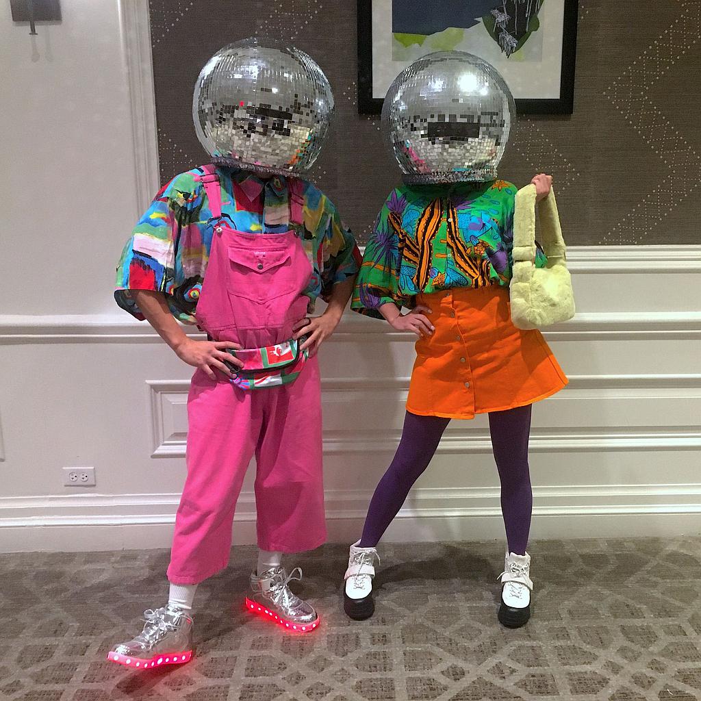 90s Mirror Ball Heads