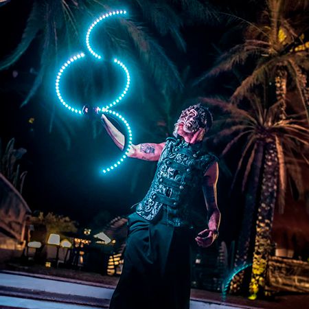 Themed LED Show Sardinia