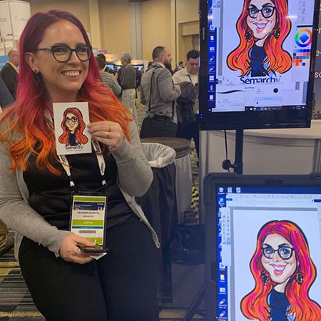 Digitaler Karikaturist Orlando