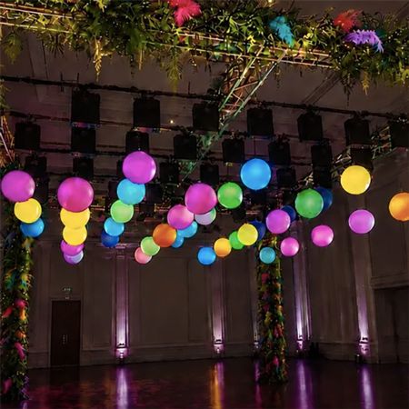 LED Orbs Installation
