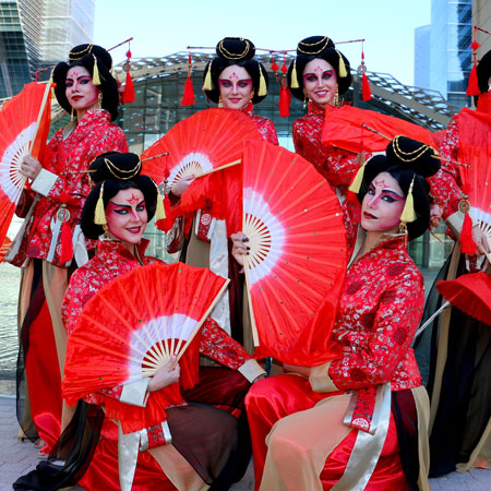 Spectacles de danse chinoise orientale