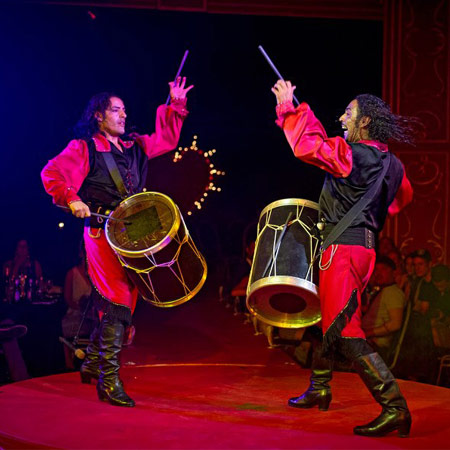 Spectacle de Boleadoras en Espagne