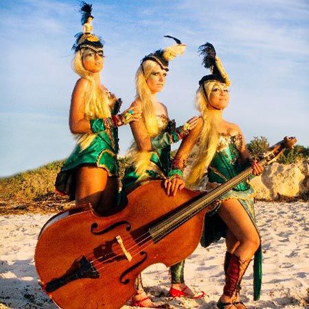 Weibliches Trio Perth
