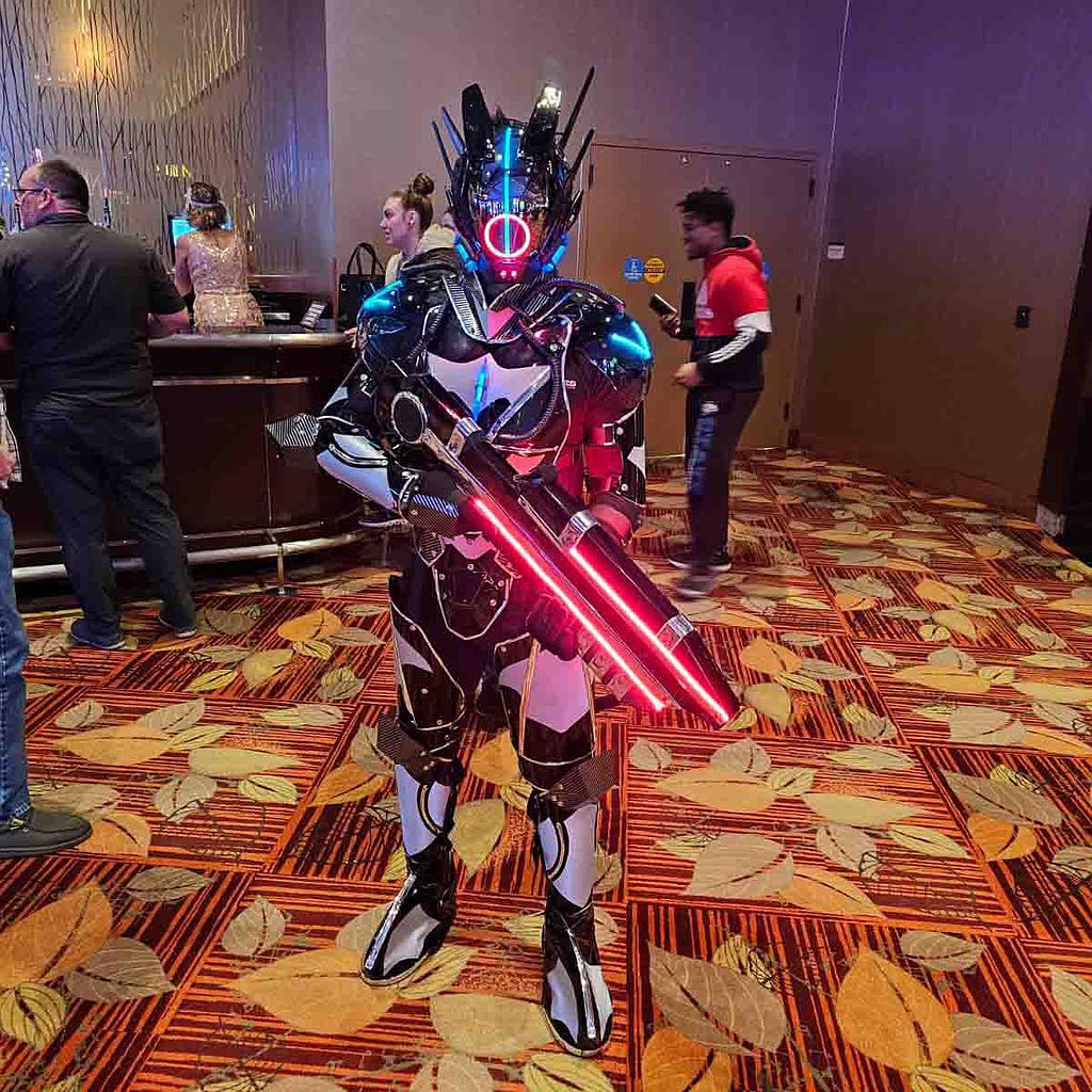 LED Robot Man Las Vegas