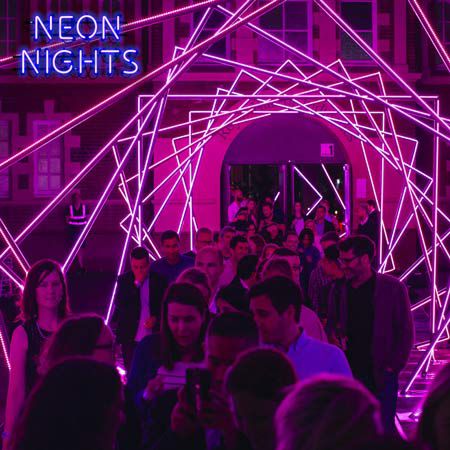 Neon Nights Light Trail USA