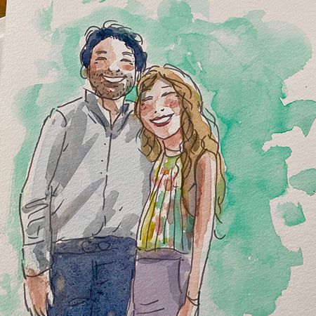 Live Watercolour Artist