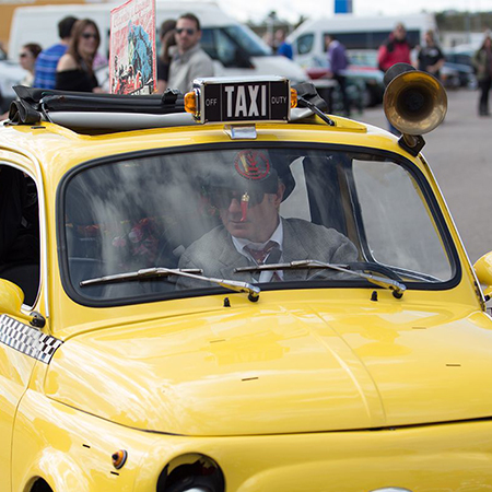 Acto de Taxi Cómico