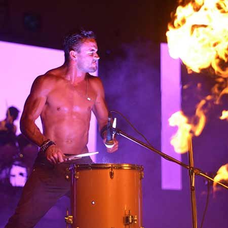 Industrielle Percussion-Act