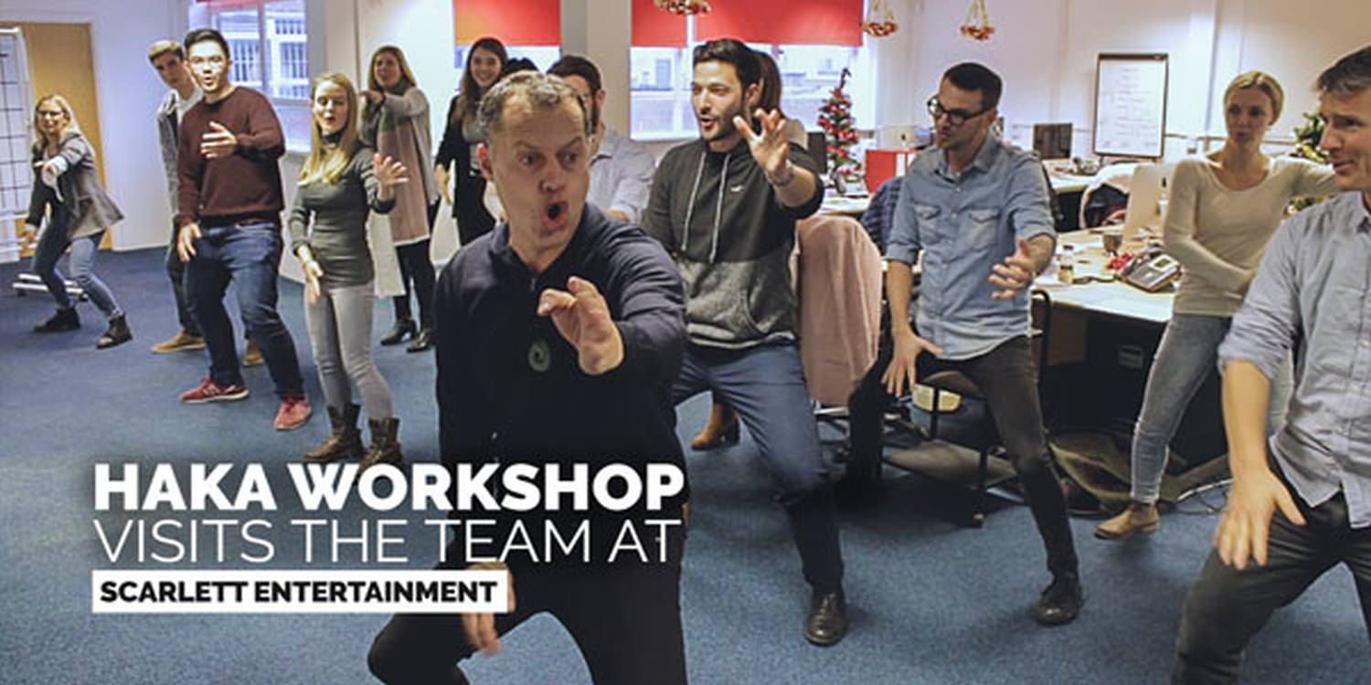 Global Haka Workshop Visits Entertainment HQ