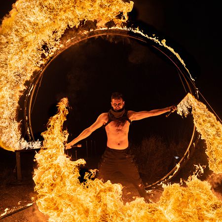 Fire Performer Austin