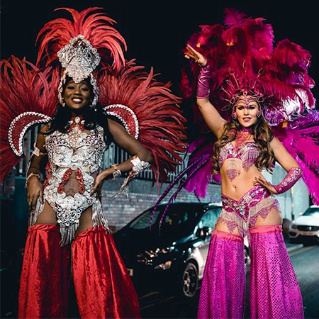 Carnival Stilt Walkers