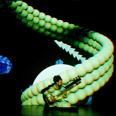Sitar Video Mapping Show