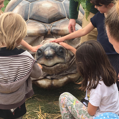 Giant Tortoise Puppet