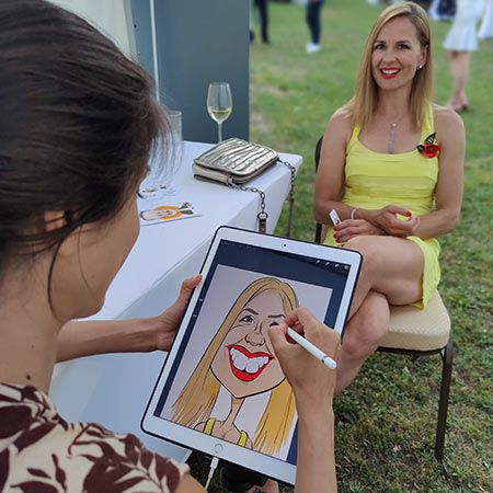 Digital Caricaturist Budapest