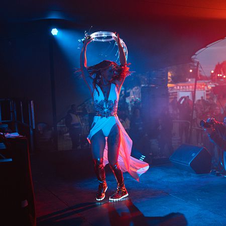 Fire & LED Stage Performer