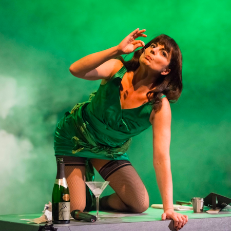 Acto de payaso femenino