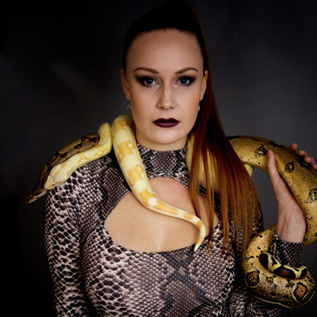 Danseur de serpent à Londres