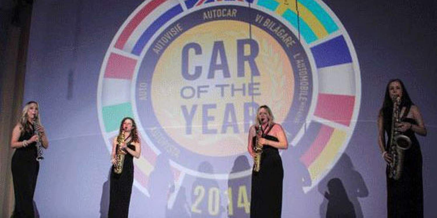 Sax Quartet Drives The Crowd Wild At Car Launch