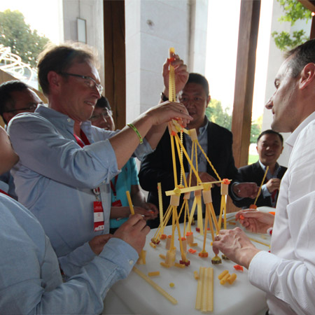 Pasta Team Building Übung