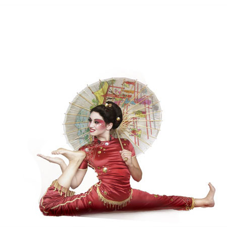 East-Asian Themed Contortionist