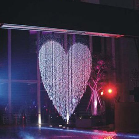 Water Screen Projection Display