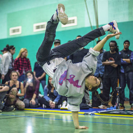 Breakdancing-Truppe