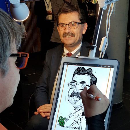 Digital Event Caricaturist