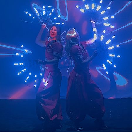 LED Bollywood Dance Show Duo