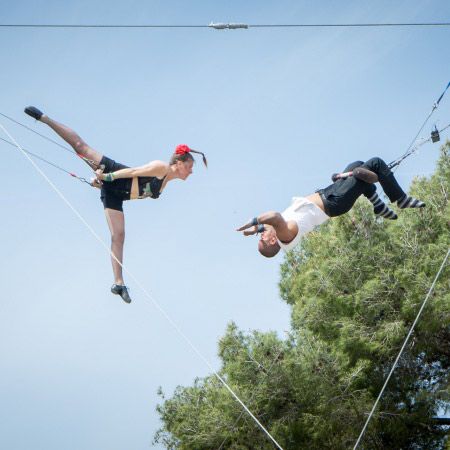 Aerial Trapecio Barcelona