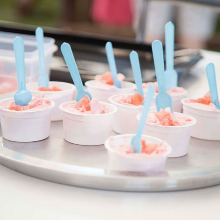 Liquid Nitrogen Ice Cream Kiosk