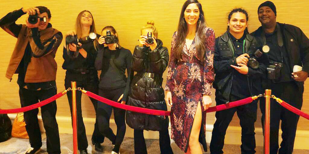 Fake Paparazzi Delight Guests at Exclusive Corporate Red Carpet Event
