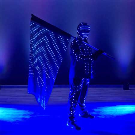 LED Flag Show