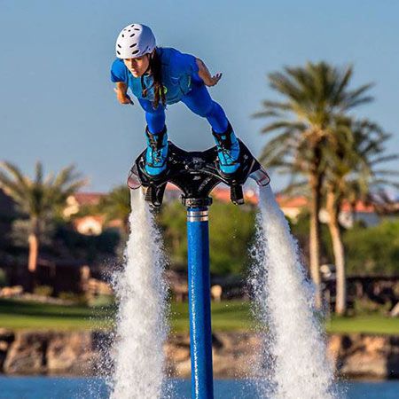 Flyboard Wassershows Kalifornien