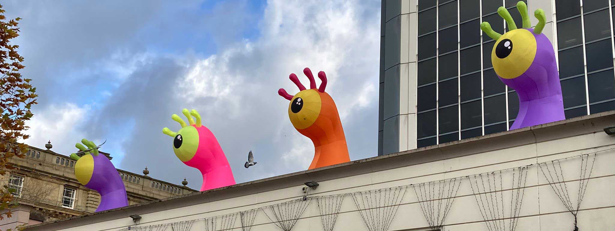 Monster Takeover Blackburn BID 2021 Scarlett Entertainment