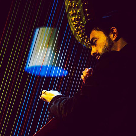 Naples Harpist