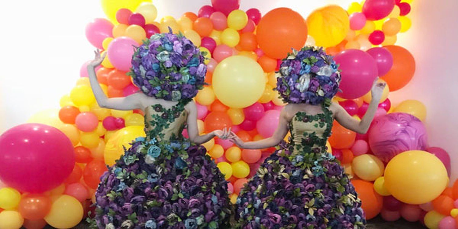 Roving Floral Entertainment Impresses At LVHA Lunch