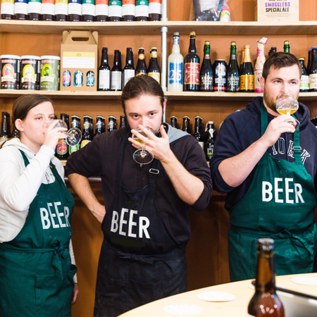 Workshop di produzione di birra a Parigi