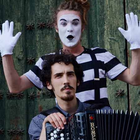 Mime & Live Music Duo