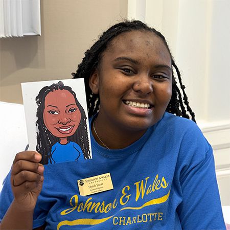 Digital Caricaturist Charlotte