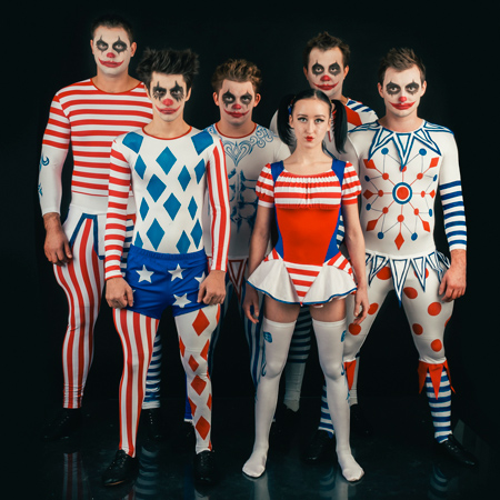 Akrobatische Clown Gang