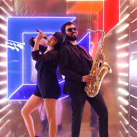 DJ, Vocalist & Sax Duo Mexico 
