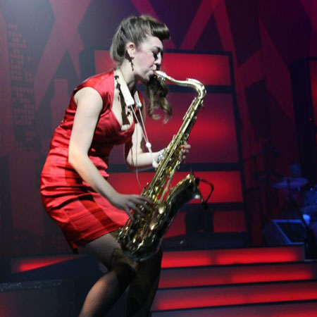 Saxophonist Marybeth