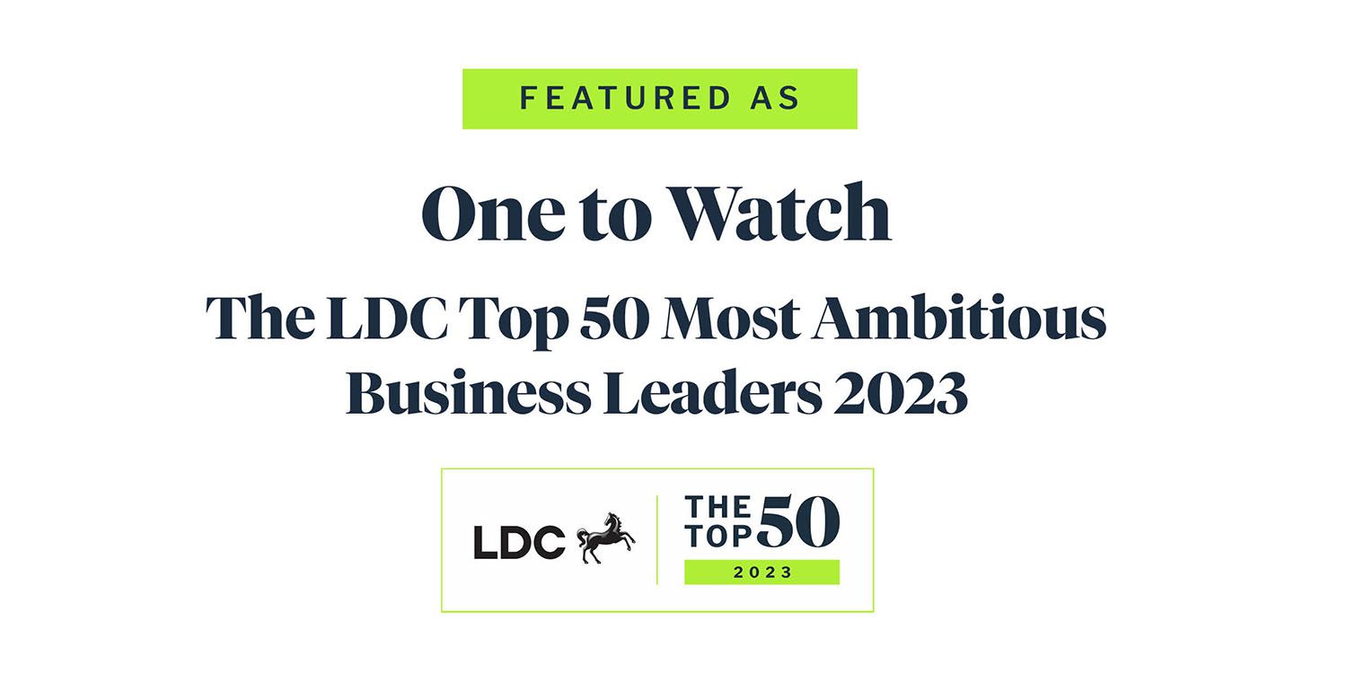 Company Directors Awarded as ‘One to Watch’ in The Times LDC Top 50 Most Ambitious Business Leaders 2023